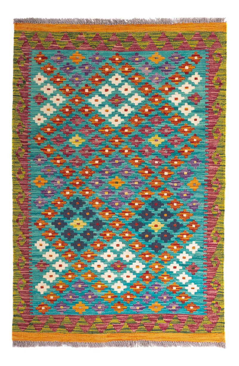 Kilim Maimana Tapete 131x92cm - Tapete de lã