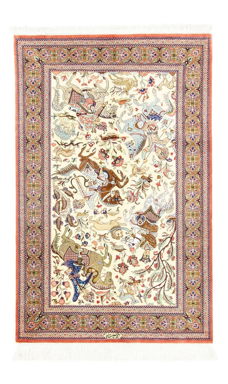 Qom seda Tapete 121x77cm - Tapete persa
