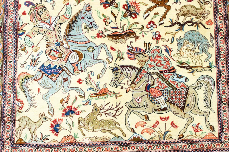 Qom seda Tapete 121x77cm - Tapete persa