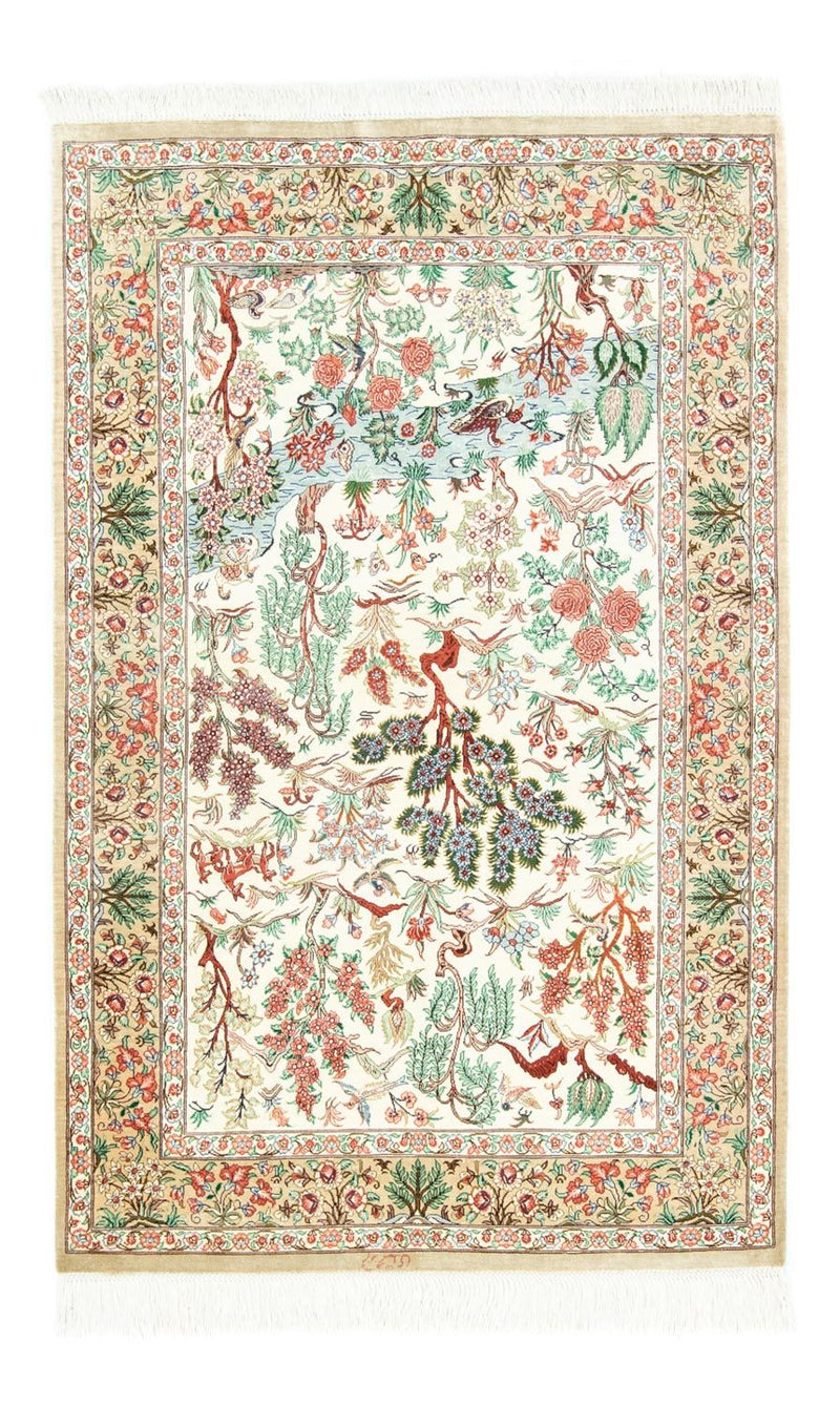 Qom seda Tapete 122x80cm - Tapete persa