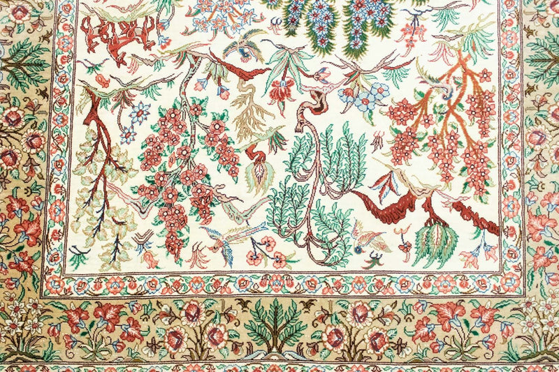 Qom seda Tapete 122x80cm - Tapete persa