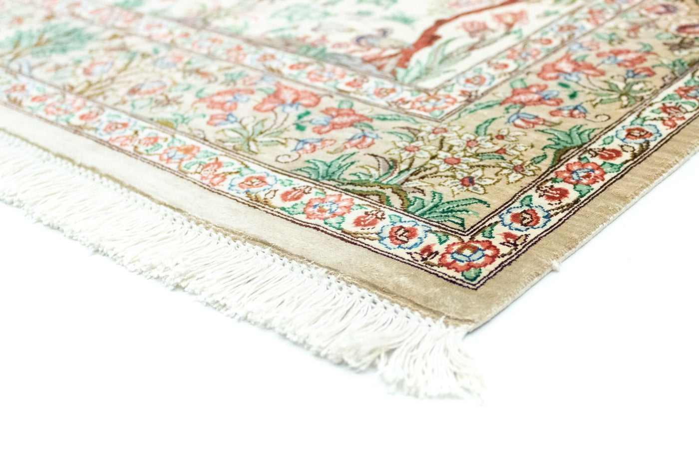 Qom seda Tapete 122x80cm - Tapete persa