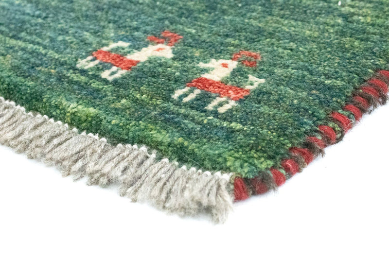 Gabbeh persa Tapete 90x60cm - Perserteppich Wollteppich