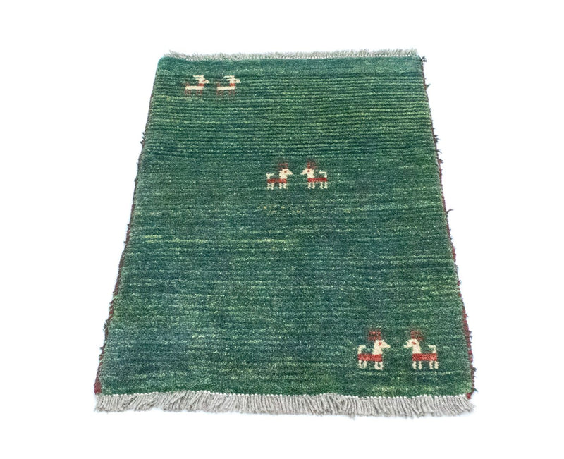 Gabbeh persa Tapete 90x60cm - Perserteppich Wollteppich