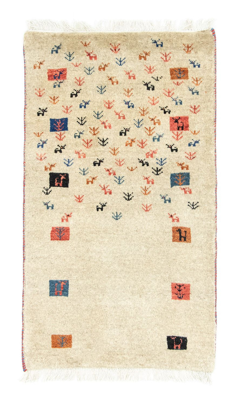 Gabbeh persa Tapete 128x73cm - Perserteppich Wollteppich