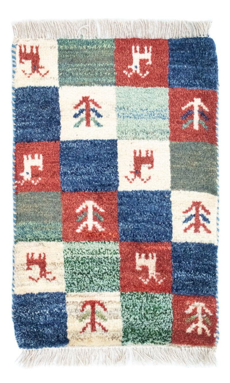 Gabbeh persa Tapete 60x40cm - Perserteppich Wollteppich