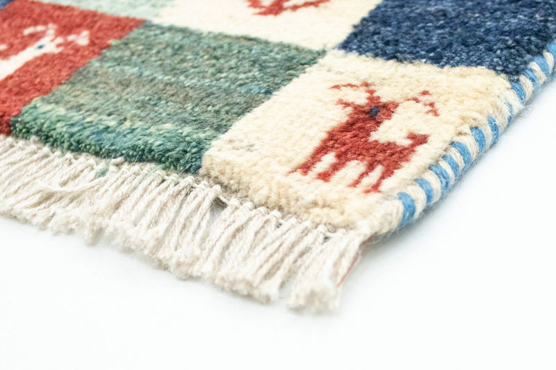 Gabbeh persa Tapete 60x40cm - Perserteppich Wollteppich