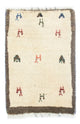 Gabbeh persa Tapete 60x40cm - Perserteppich Wollteppich