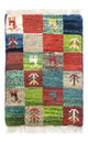 Gabbeh persa Tapete 40x60cm - Perserteppich Wollteppich