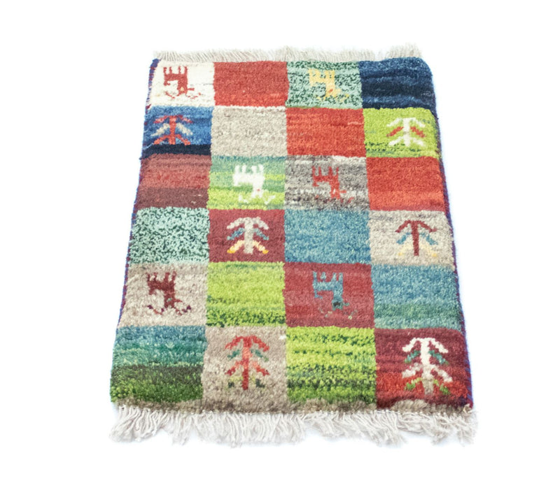 Gabbeh persa Tapete 40x60cm - Perserteppich Wollteppich