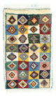 Gabbeh persa Tapete 60x40cm - Perserteppich Wollteppich