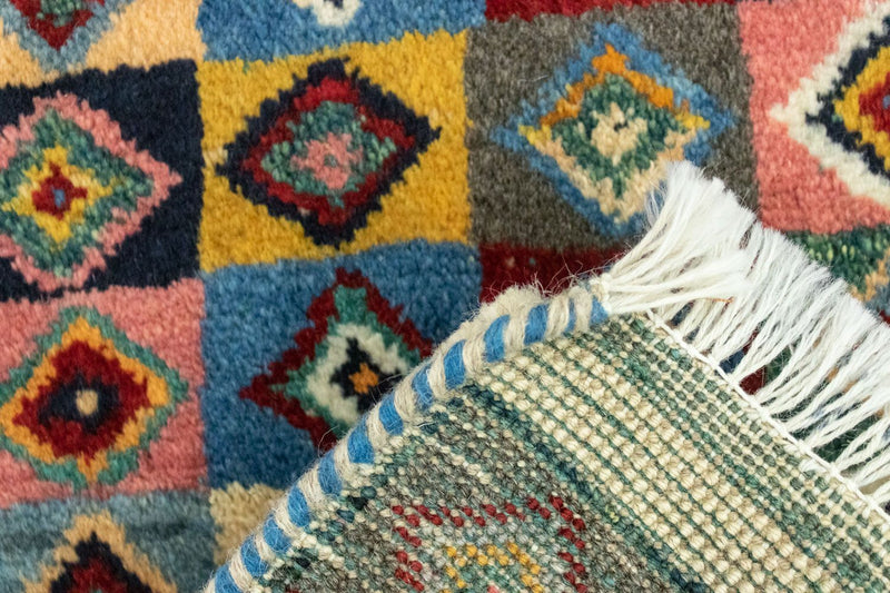 Gabbeh persa Tapete 60x40cm - Perserteppich Wollteppich
