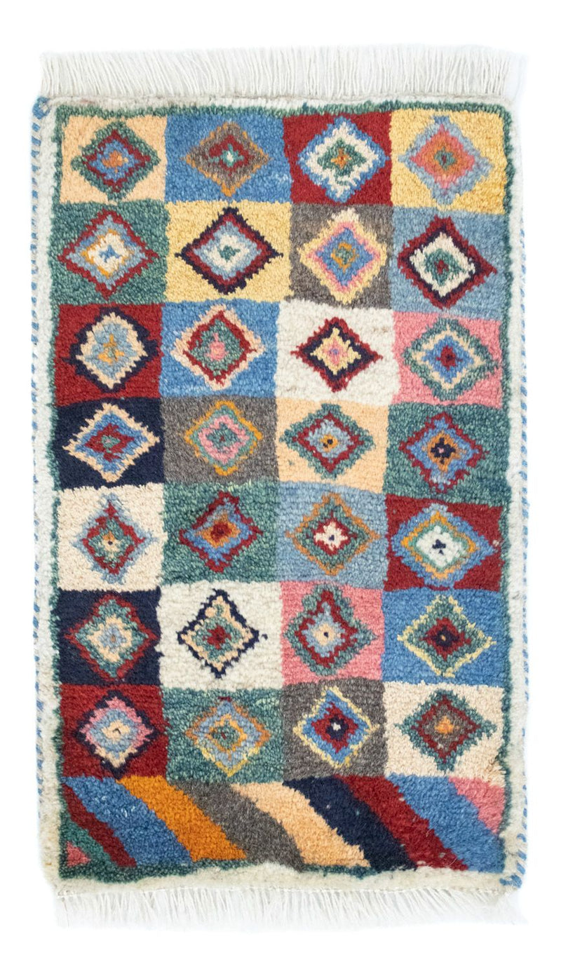 Gabbeh persa Tapete 60x40cm - Perserteppich Wollteppich