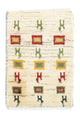 Gabbeh persa Tapete 60x40cm - Perserteppich Wollteppich