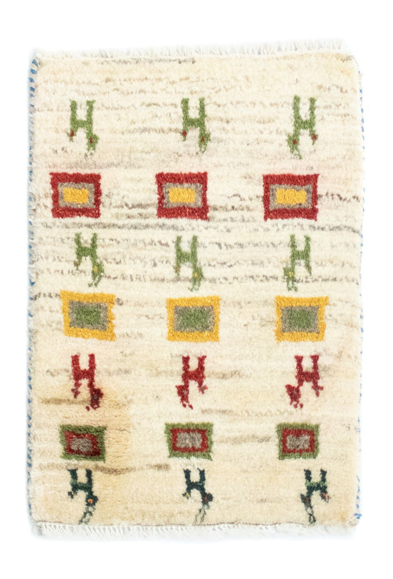 Gabbeh persa Tapete 60x40cm - Perserteppich Wollteppich