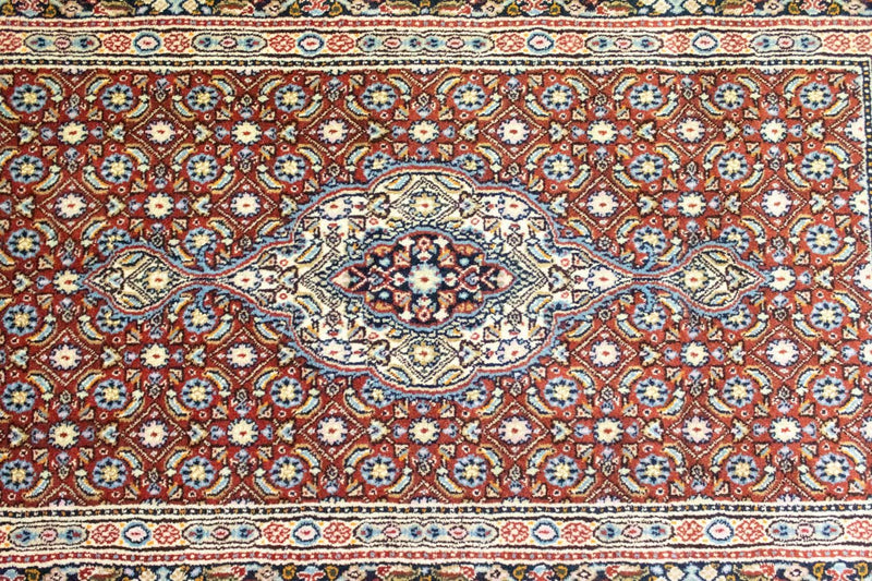 Tapete Persa - Clássico - 130 x 80 cm - vermelho