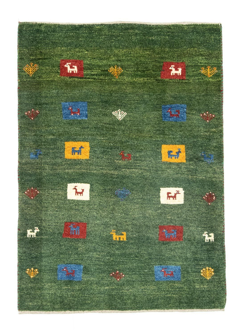 Gabbeh persa Tapete 128x92cm - Perserteppich Wollteppich