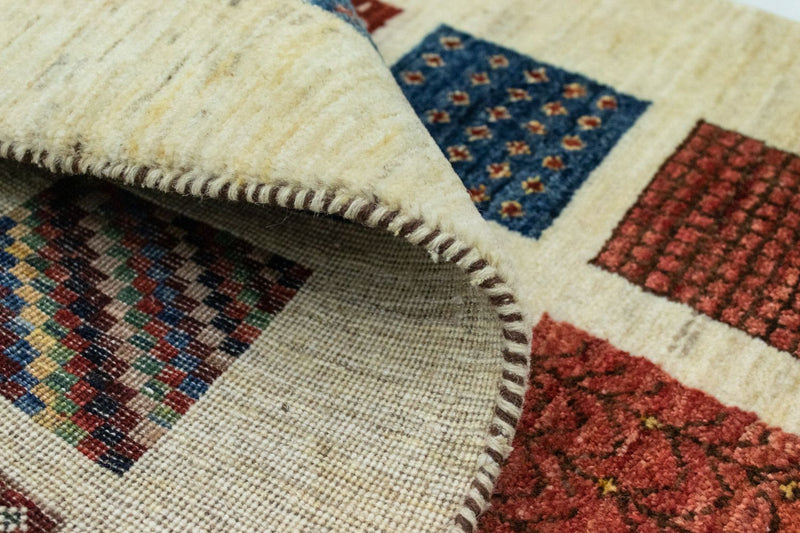 Loribaft Tapete 132x86cm - Perserteppich Wollteppich