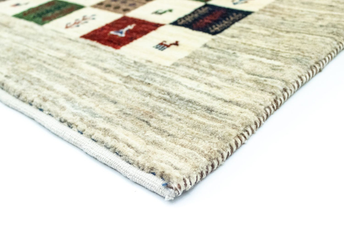 Loribaft Tapete 125x82cm - Perserteppich Wollteppich