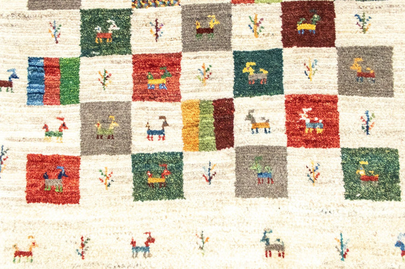 Gabbeh persa Tapete 129x80cm - Perserteppich Wollteppich