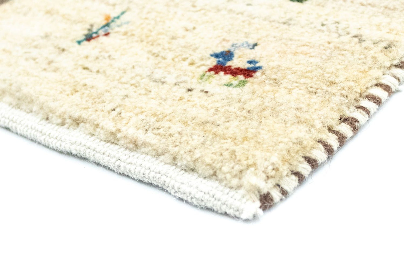 Gabbeh persa Tapete 129x80cm - Perserteppich Wollteppich
