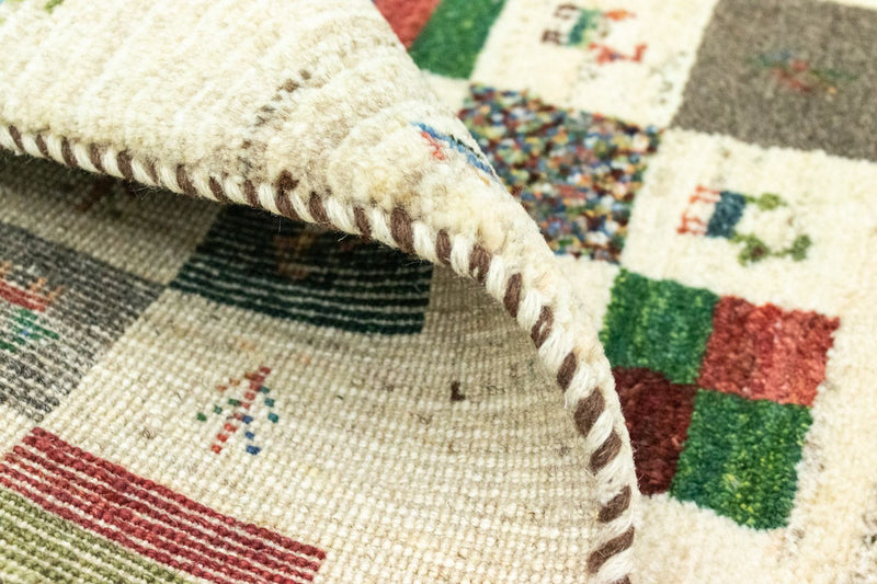 Gabbeh persa Tapete 129x80cm - Perserteppich Wollteppich