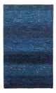 Gabbeh Teppich - Loribaft Perser - 132 x 83 cm - blau