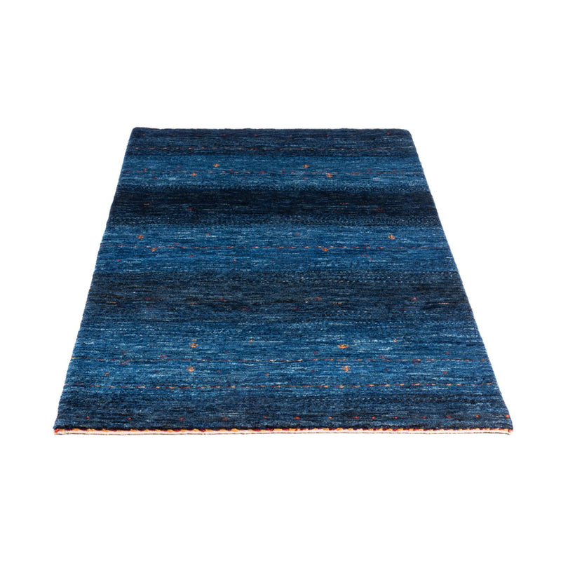 Gabbeh Teppich - Loribaft Perser - 132 x 83 cm - blau