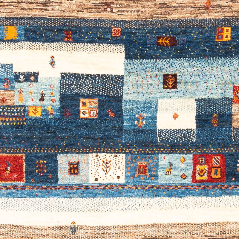 Loribaft Tapete 123x180cm - Perserteppich Wollteppich