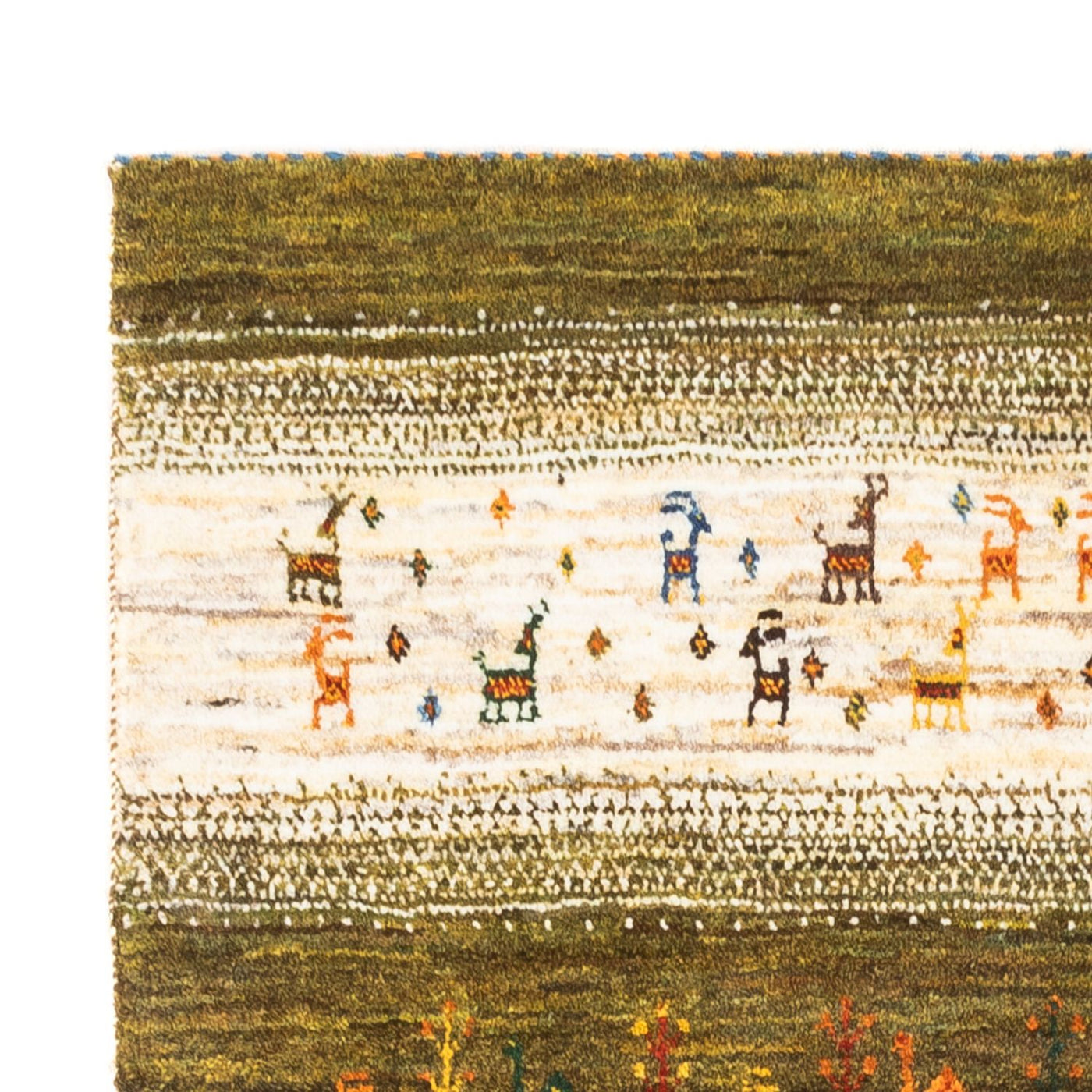 Loribaft Tapete 138x85cm - Perserteppich Wollteppich