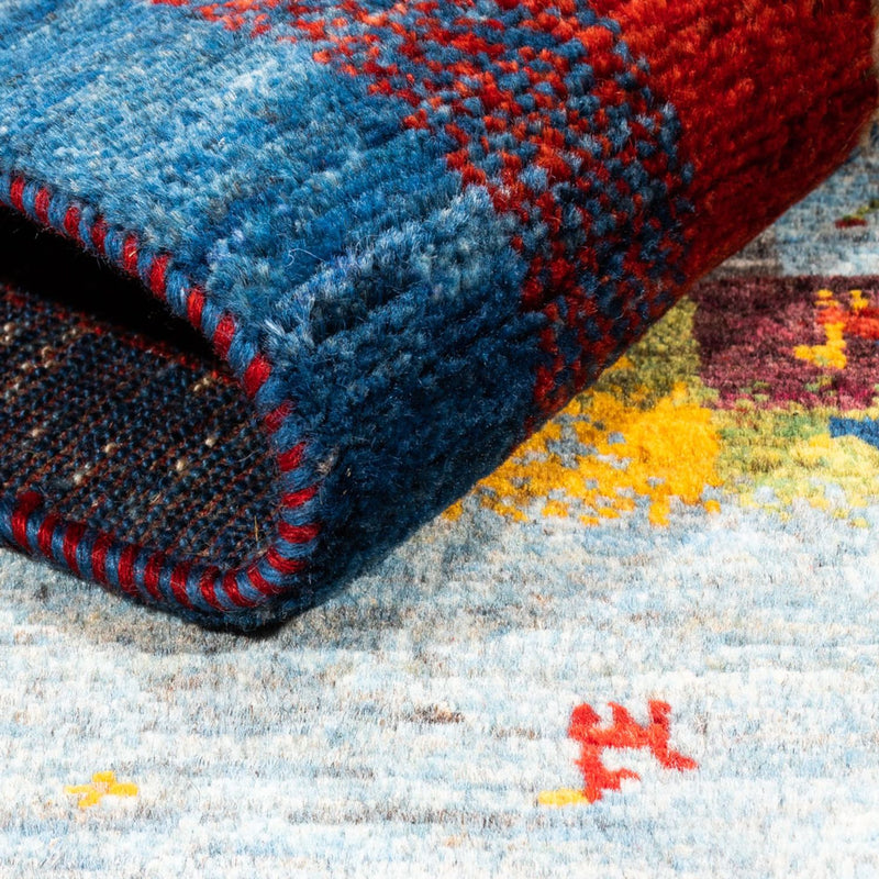 Loribaft Tapete 107x141cm - Perserteppich Wollteppich