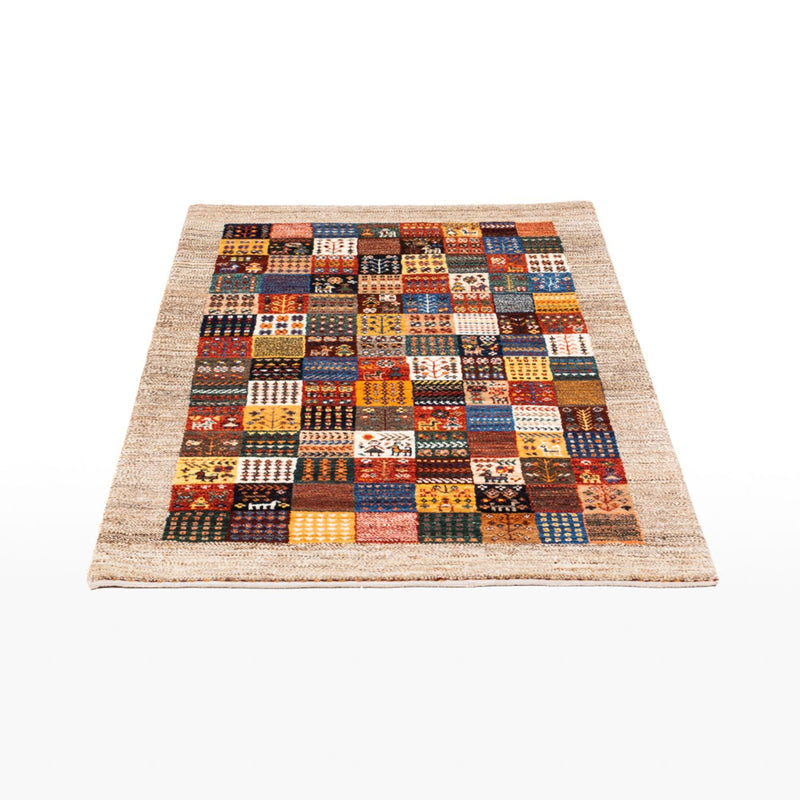 Loribaft Tapete 132x84cm - Perserteppich Wollteppich