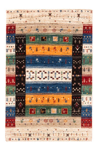 Tapete Gabbeh - Loribaft Persa - Real - 124 x 83 cm - multicolorido – product image