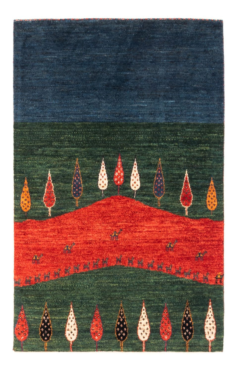 Loribaft Tapete 126x82cm - Perserteppich Wollteppich