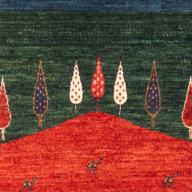 Loribaft Tapete 126x82cm - Perserteppich Wollteppich