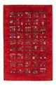 Loribaft Tapete 124x82cm - Perserteppich Wollteppich