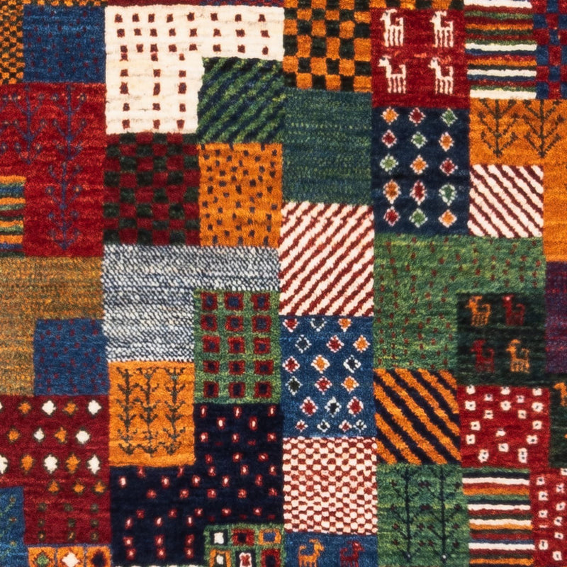 Loribaft Tapete 124x85cm - Perserteppich Wollteppich