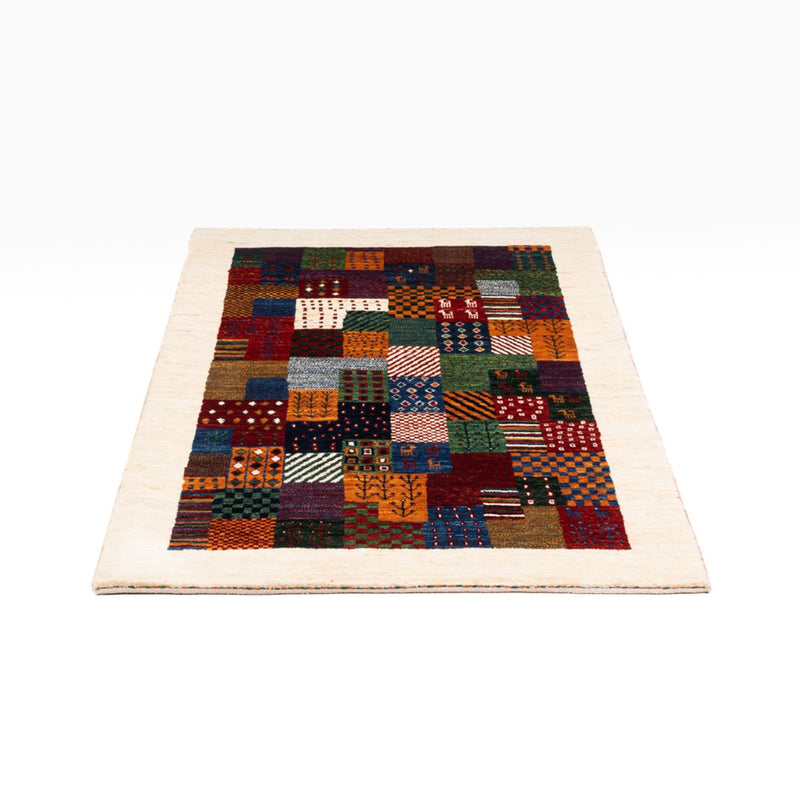 Loribaft Tapete 124x85cm - Perserteppich Wollteppich