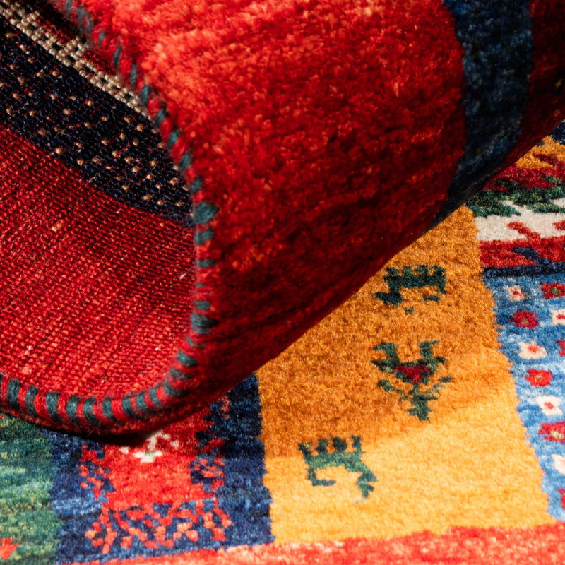 Loribaft Tapete 129x81cm - Perserteppich Wollteppich