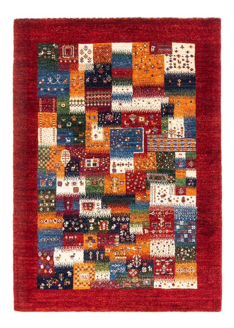 Loribaft Tapete 123x89cm - Perserteppich Wollteppich
