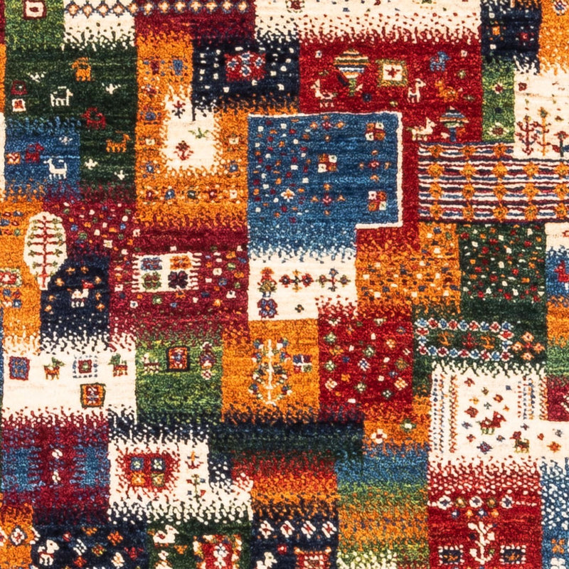 Loribaft Tapete 123x89cm - Perserteppich Wollteppich