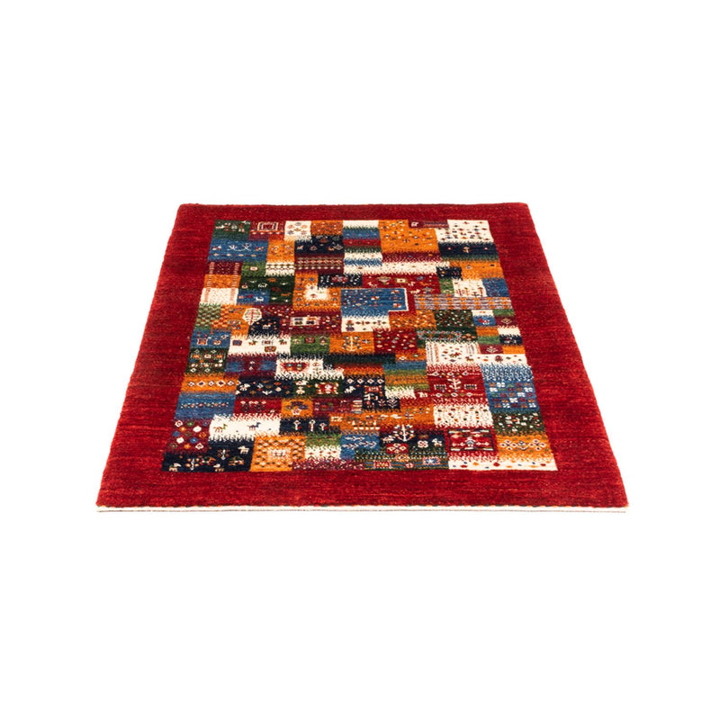 Loribaft Tapete 123x89cm - Perserteppich Wollteppich