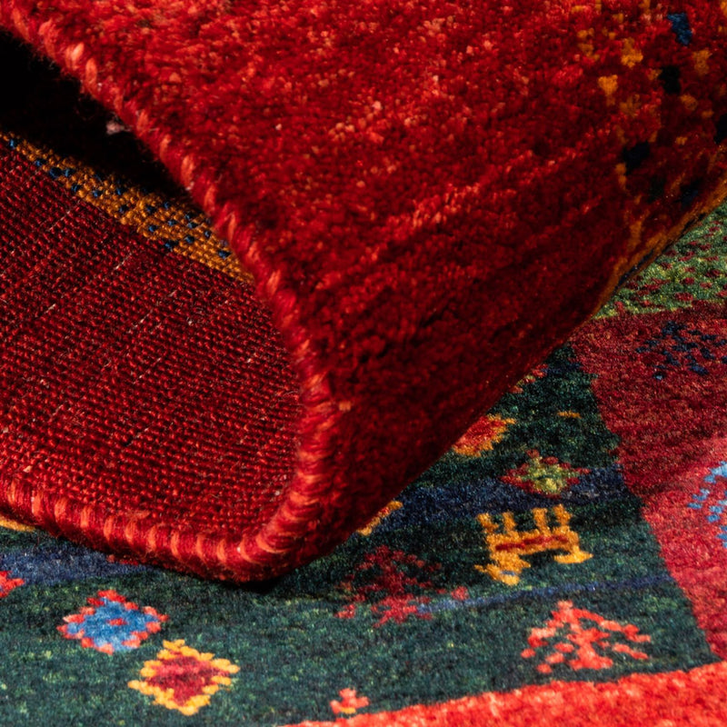 Loribaft Tapete 132x82cm - Perserteppich Wollteppich