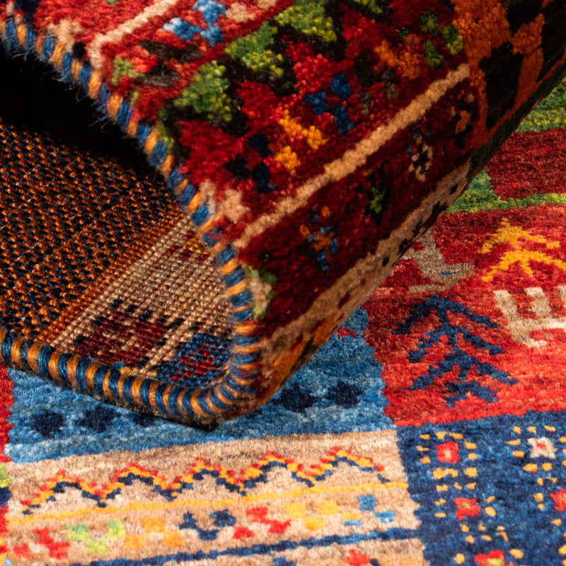 Loribaft Tapete 124x80cm - Perserteppich Wollteppich