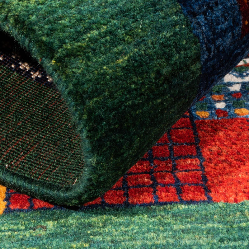 Loribaft Tapete 128x85cm - Perserteppich Wollteppich