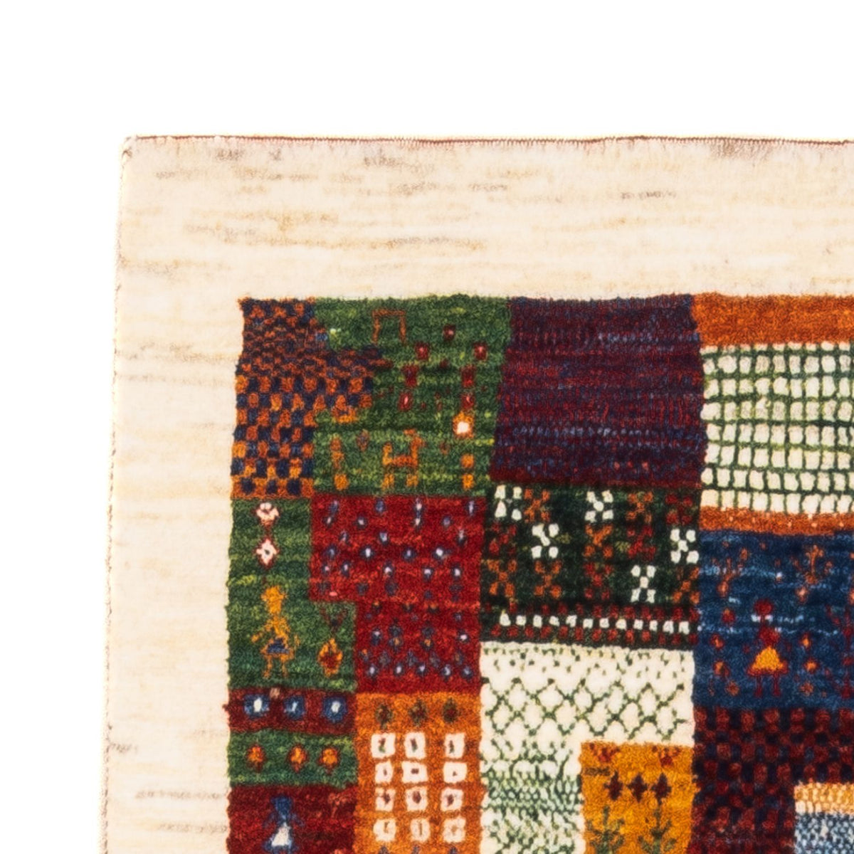 Loribaft Tapete 80x125cm - Perserteppich Wollteppich