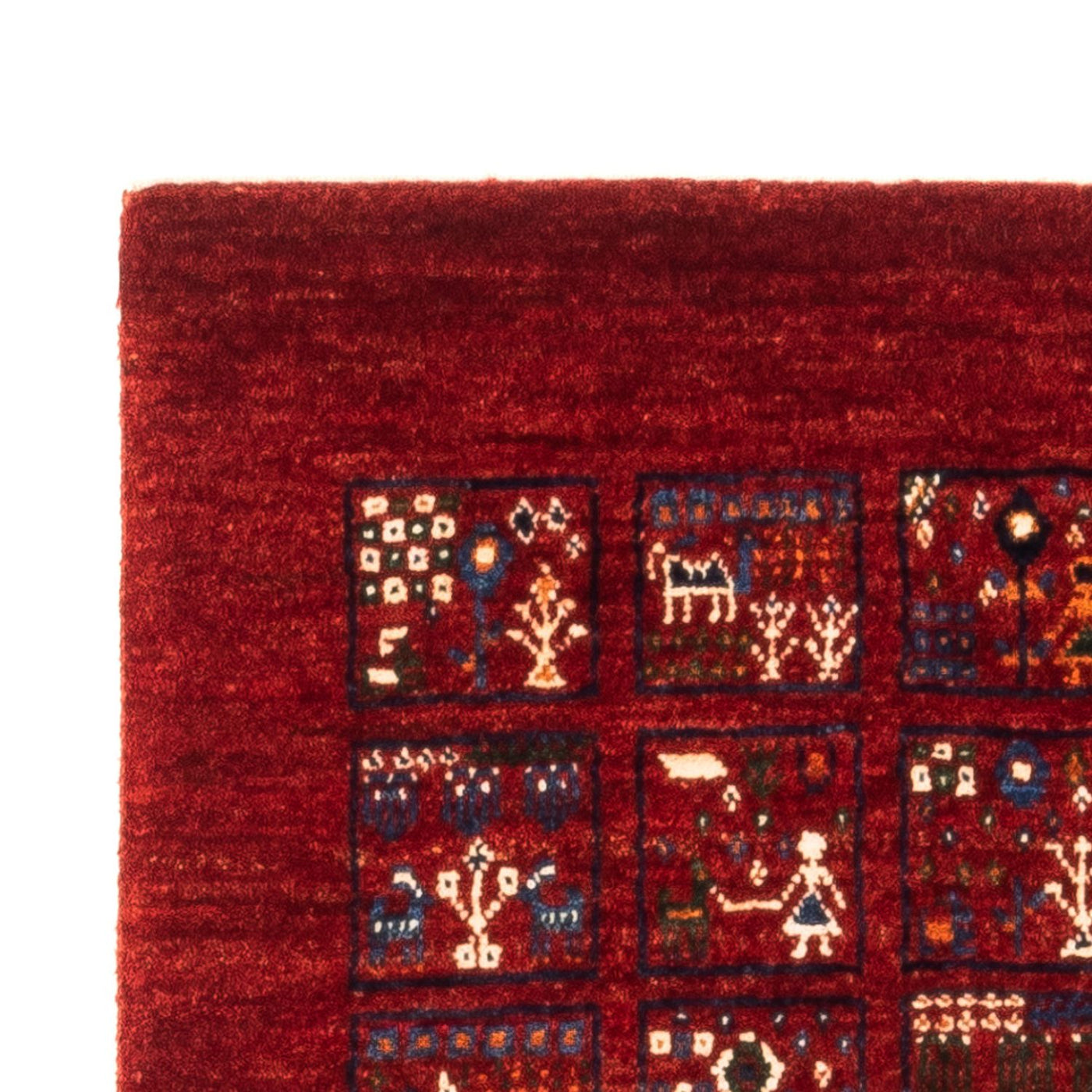 Loribaft Tapete 133x83cm - Perserteppich Wollteppich