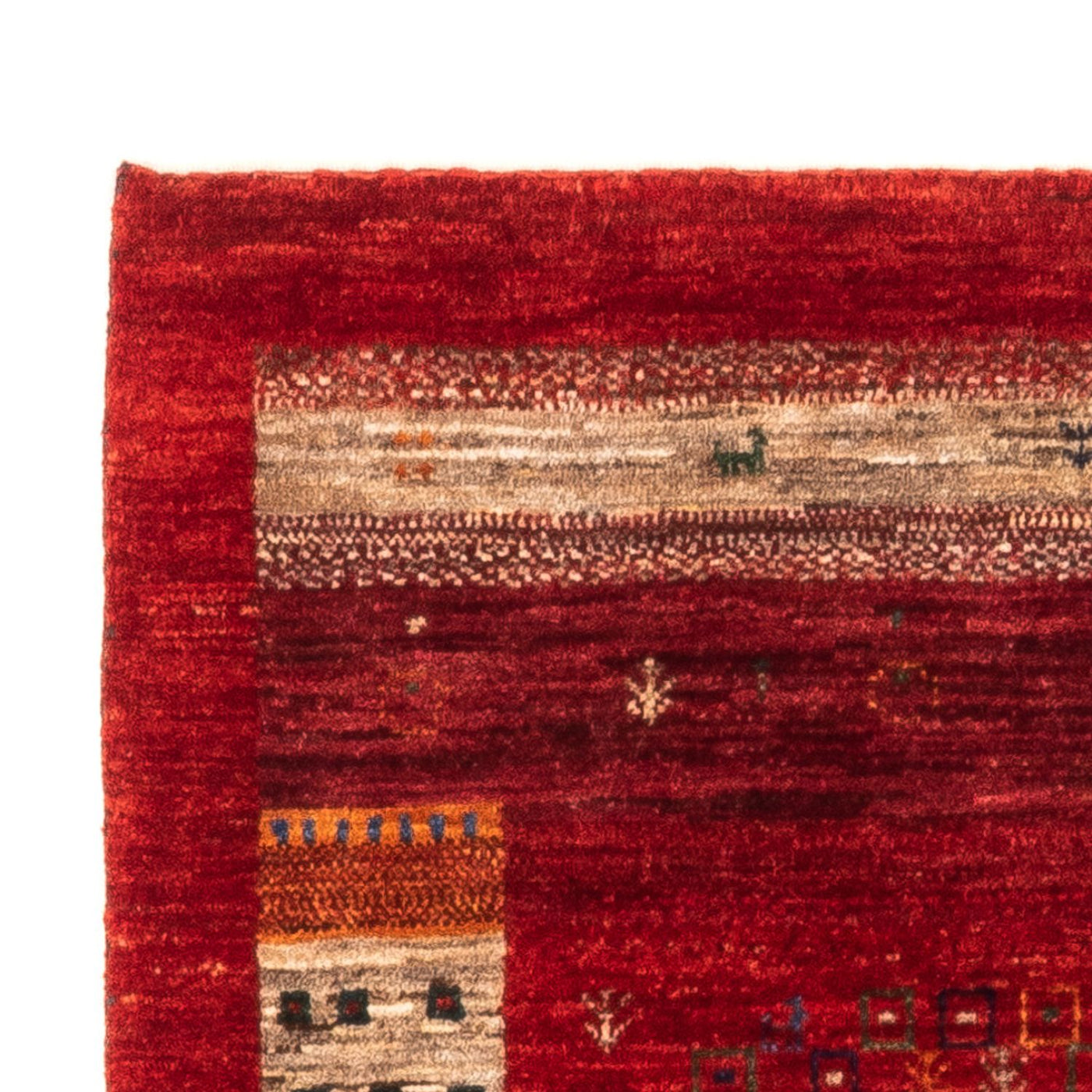 Loribaft Tapete 128x83cm - Perserteppich Wollteppich