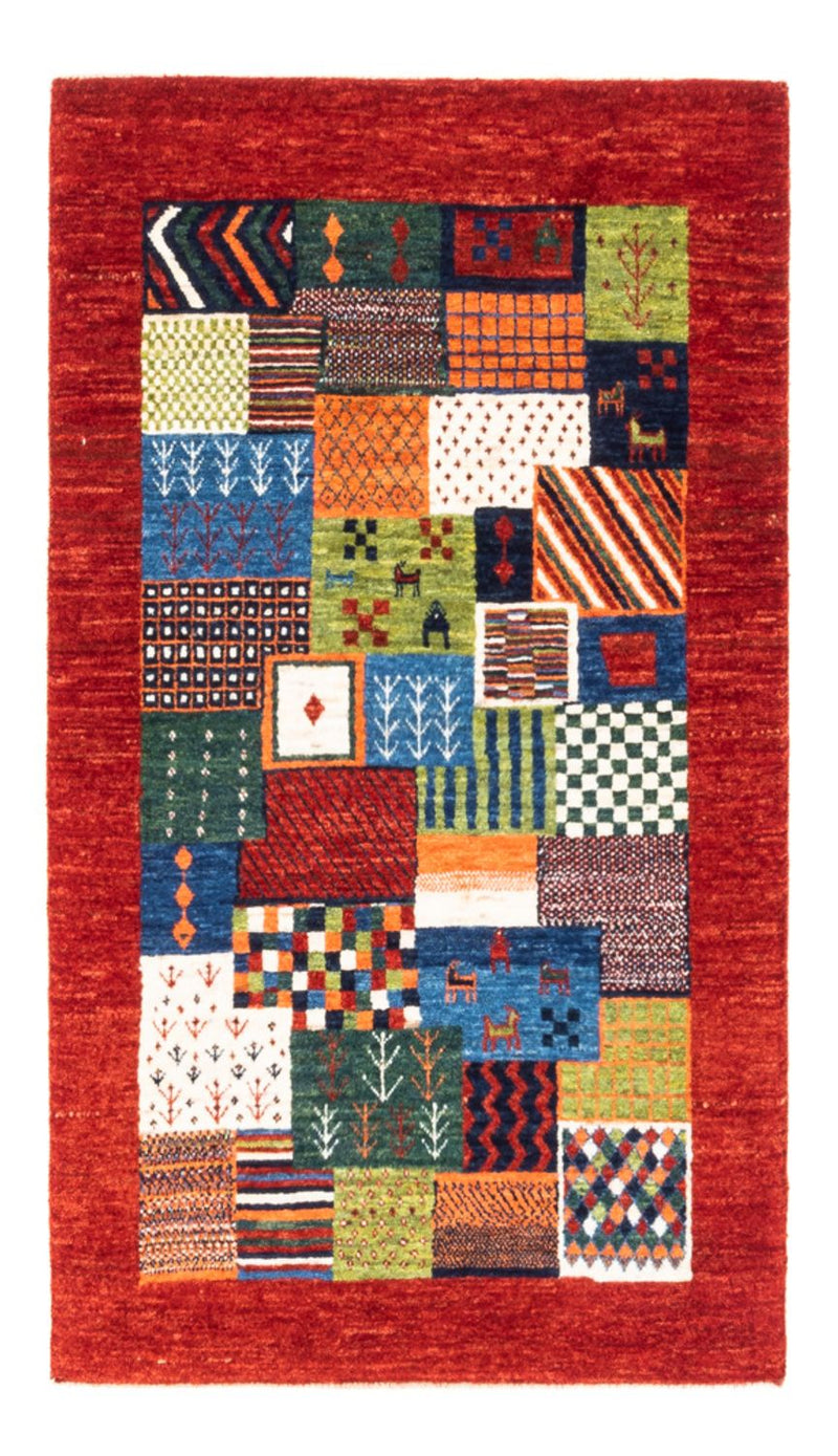 Loribaft Tapete 131x81cm - Perserteppich Wollteppich