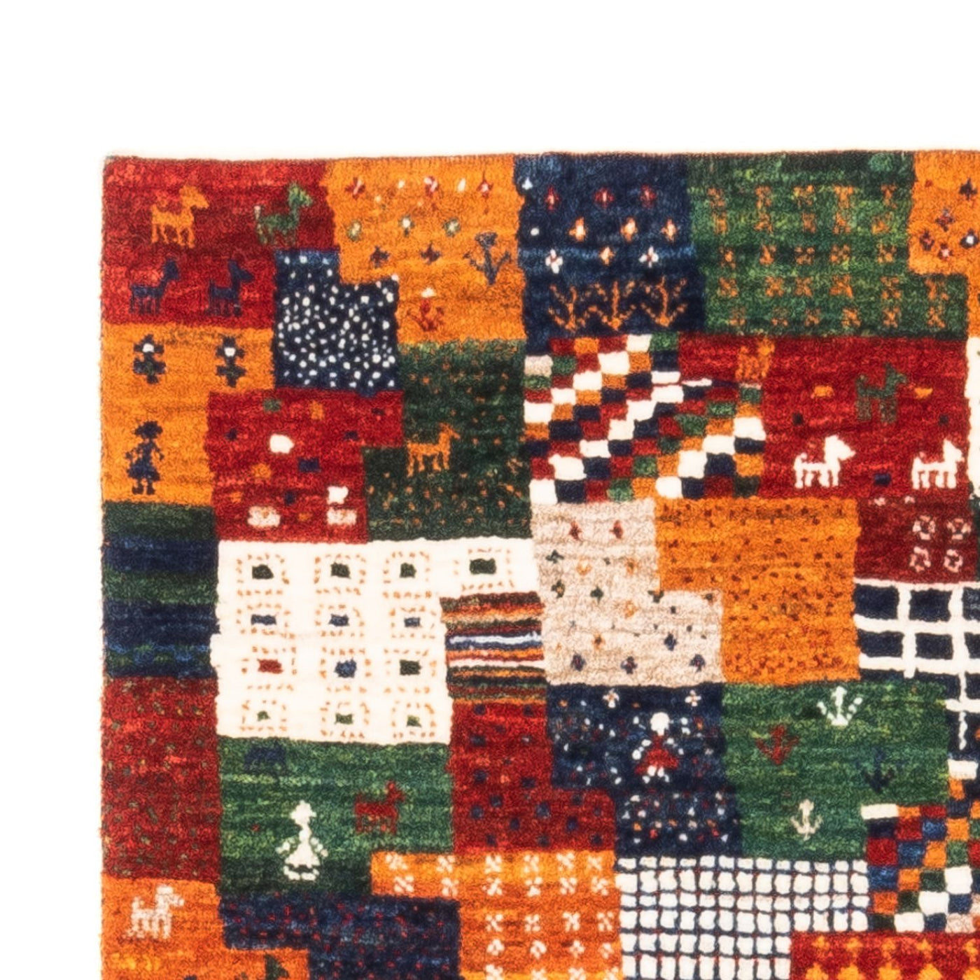 Loribaft Tapete 125x80cm - Perserteppich Wollteppich